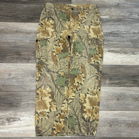 Vintage 90s Liberty Advantage Camo Mens 38x31 Utility Tactical Hunting Pants USA - Picture 2 of 13